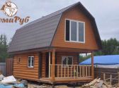 Баня 4*6 с выносом под веранду