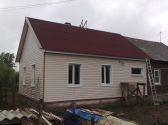 Кровля "Ондулин" S=100м2 + сайдинг