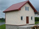 Каркасный дом. 1.5 этажа. 60кв.м.