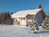 Дом из газобетона с сауной.