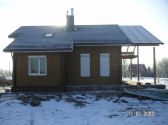 Металлочерепица и мансардные окна.