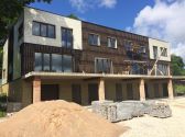 Устройство вентилируемого фасада из деревянных 3д панелей