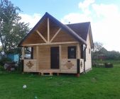 Строительство бани из проф.бруса 5*5