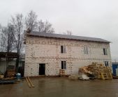 Двухскатная крыша