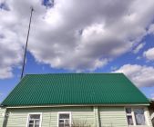 Монтаж крыши и сайдинга (Холм-Жирковский рн, деревня Караваево)