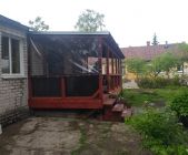 Пристойка веранды к дому
