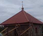 натуральная черепица на часовни 