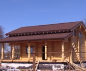 кровля из цементно-песчаной черепицы браас