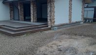 Каркасная баня с террасой150м.кв