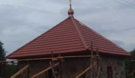 натуральная черепица на часовни 